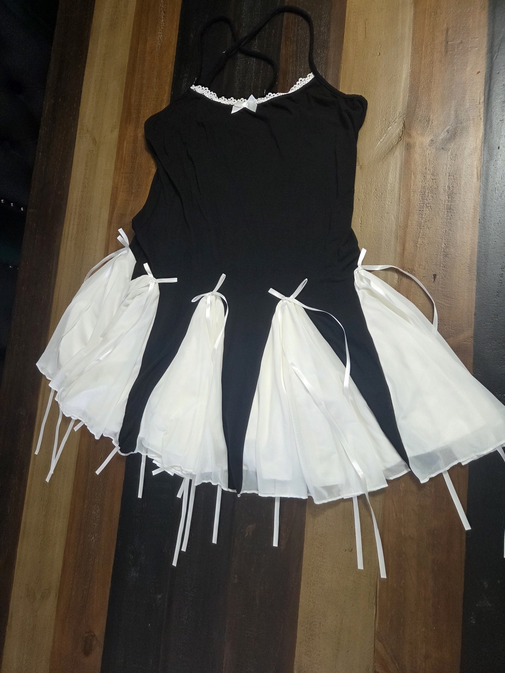 Black And White Mini Dress